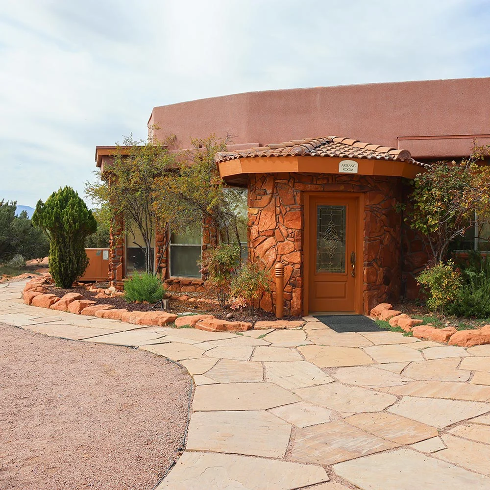 Arirang Room exterior Sedona Mago Retreat